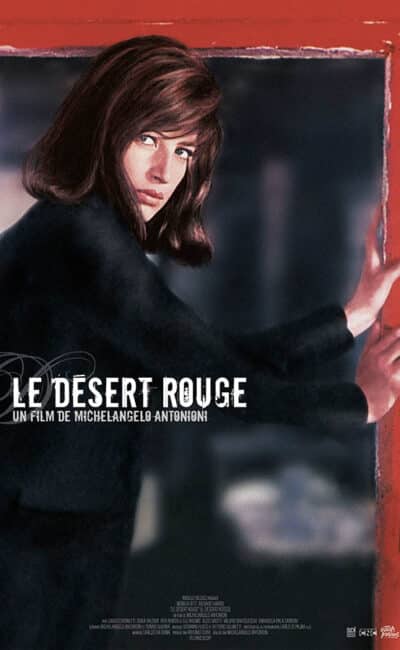 Le désert rouge, affiche 2022 du film d'Antonioni