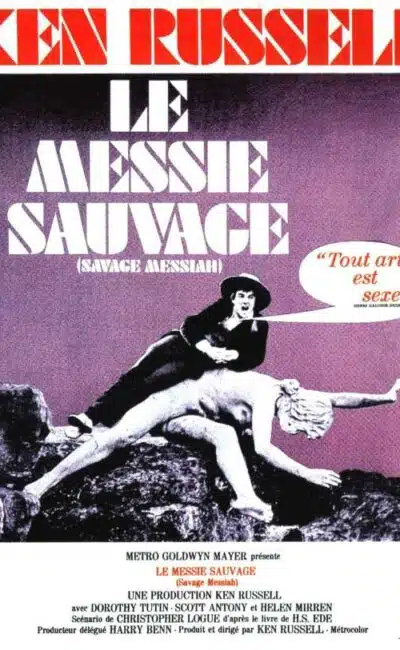 Le messie sauvage, l'affiche