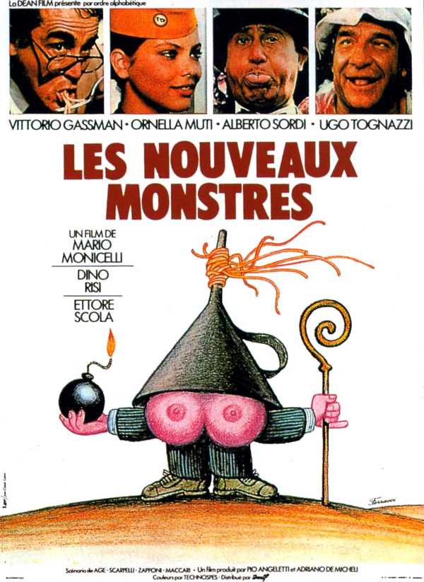Les nouveaux monstres, l'affiche