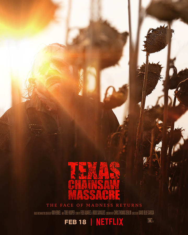 Texas Chainsaw Massacre 2022, affiche du film Netflix
