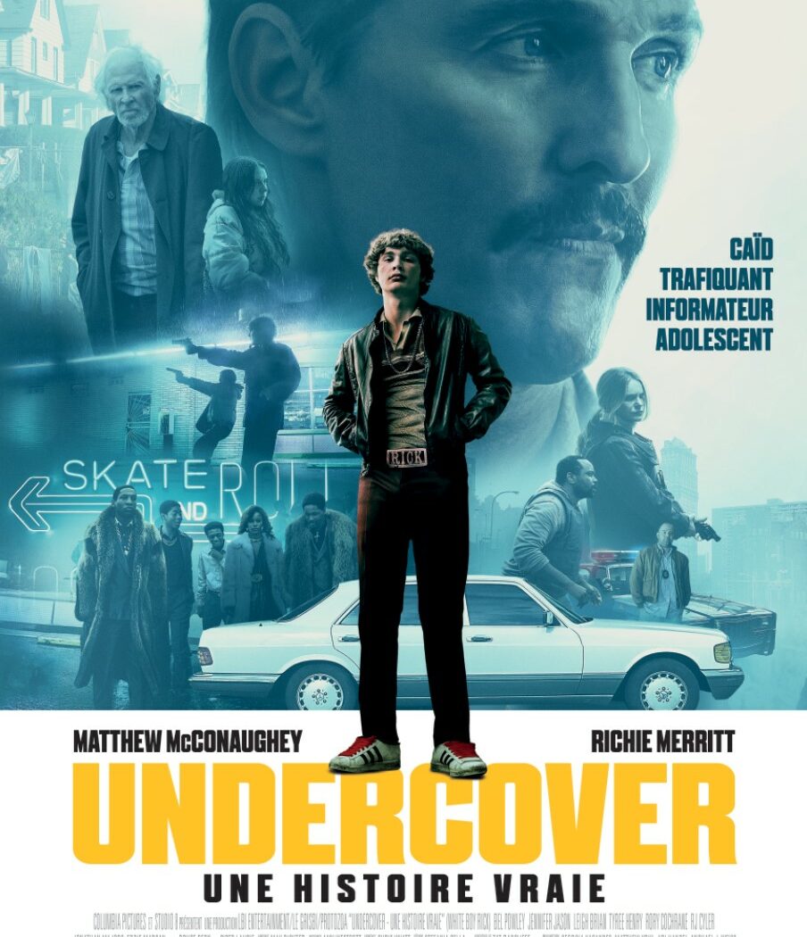 Undercover - une histoire vraie avec Matthew McConaughey, affiche 2019