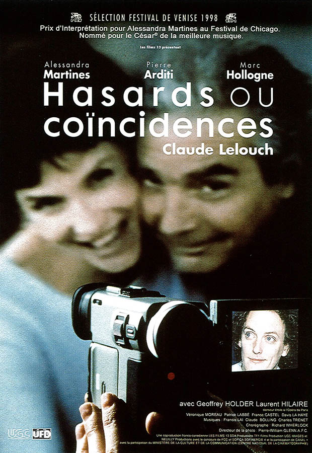 Hasards ou coïncidences de Claude Lelouch, affiche du film