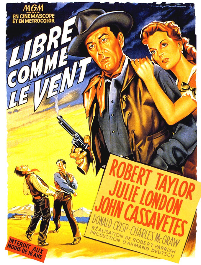 Libre comme le vent, affiche Robert Parrish