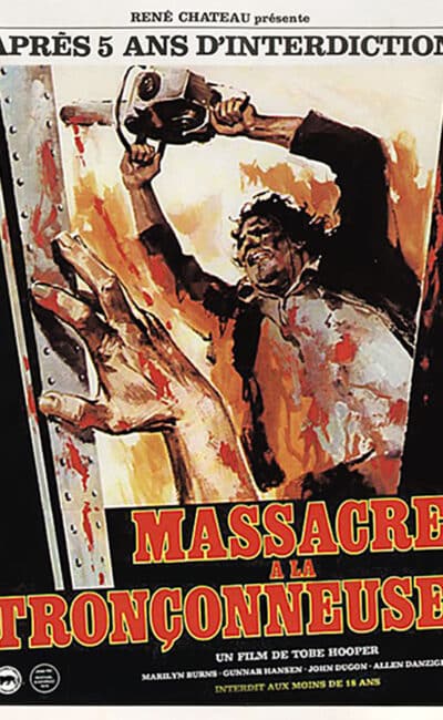 Affiche alternative de Massacre à la tronçonneuse (Cinéma, 1982)