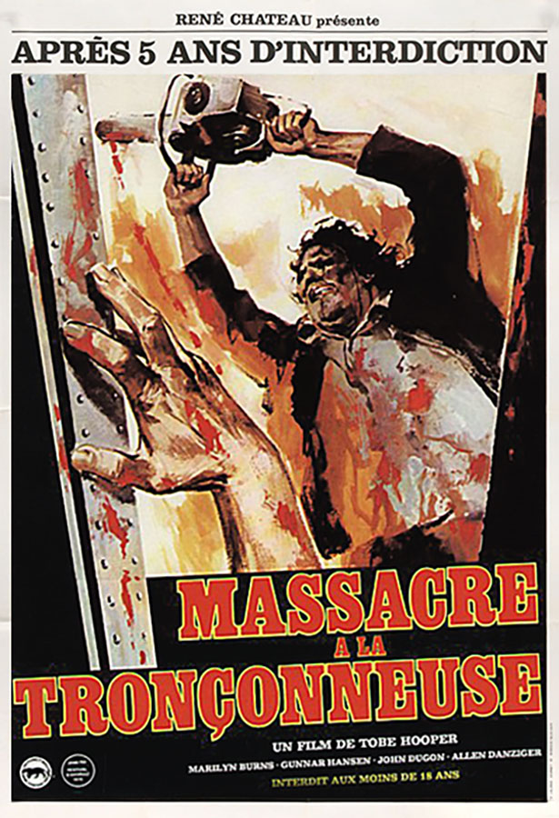 Affiche alternative de Massacre à la tronçonneuse (Cinéma, 1982)