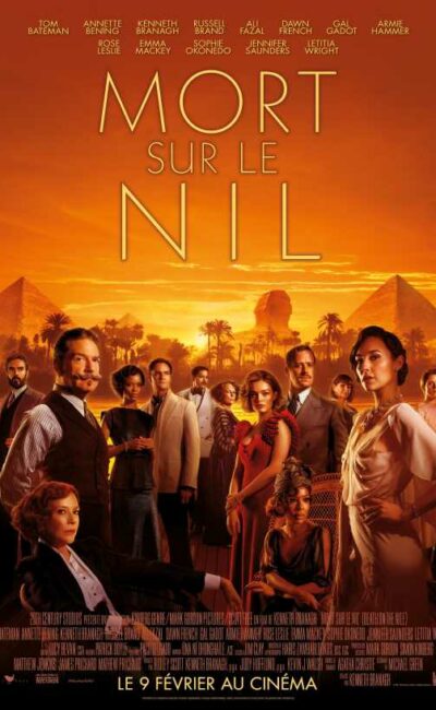 Mort sur le Nil 2022, l'affiche