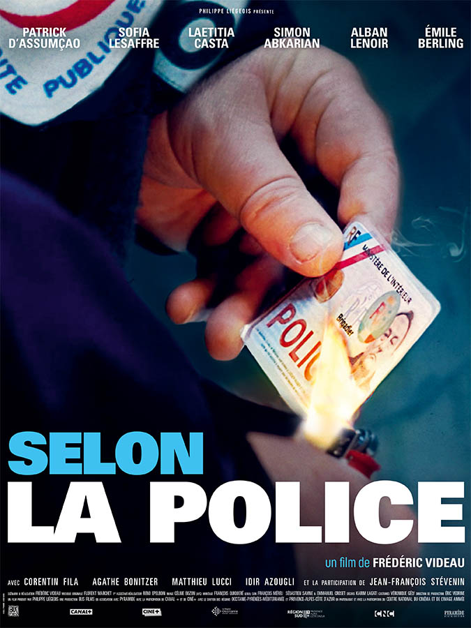 Affiche du film Selon la police de Frédéric Videau