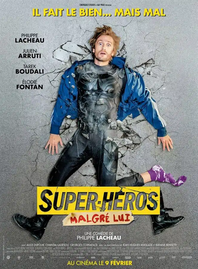 Super-héros malgré lui, affiche personnage