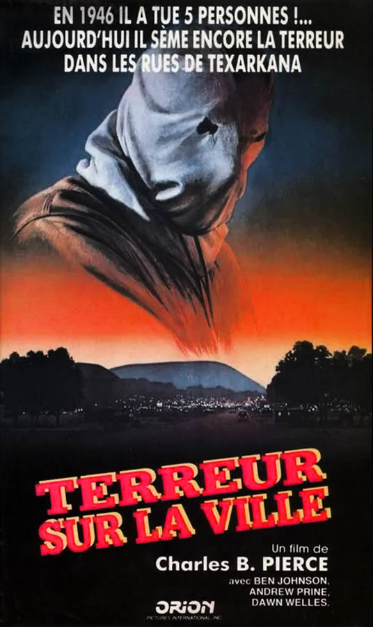 Terreur sur la ville, jaquette VHS 1985 GCR Orion