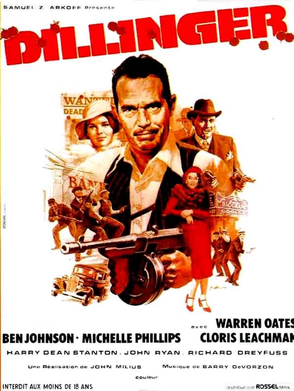 Dillinger, l'affiche