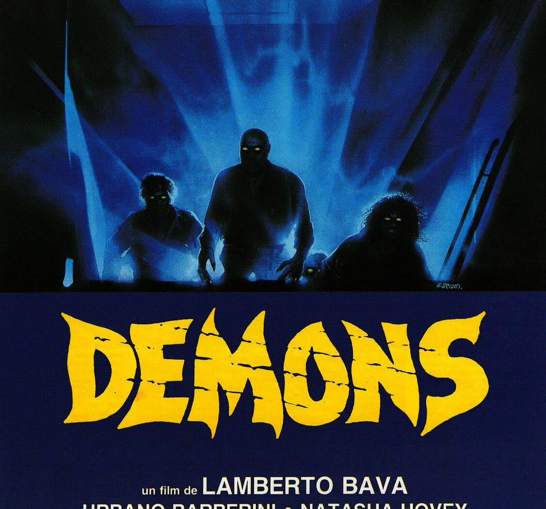 Affiche de Démons de Lamberto Bava (Enzo Sciotti)