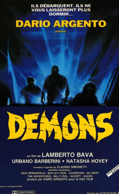 Affiche de Démons de Lamberto Bava (Enzo Sciotti)