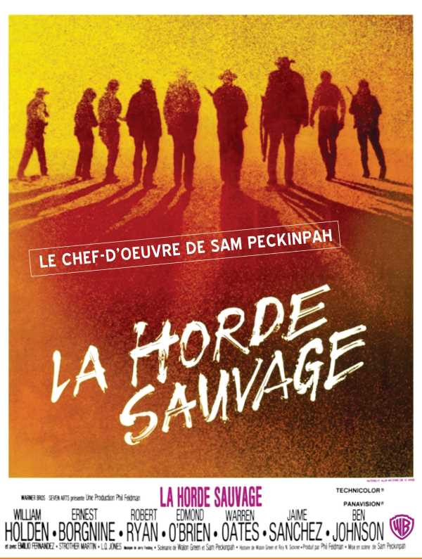 La horde sauvage, affiche reprise
