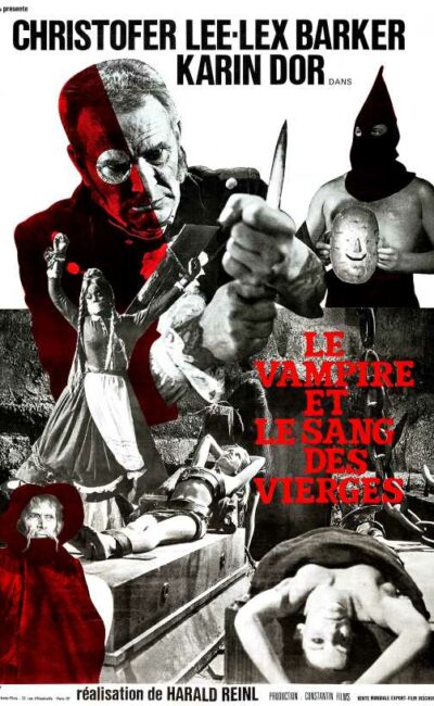Le vampire et le sang des vierges, l'affiche