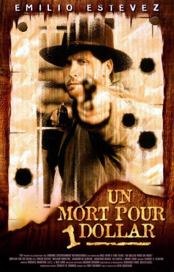 Un mort pour un dollar, jaquette