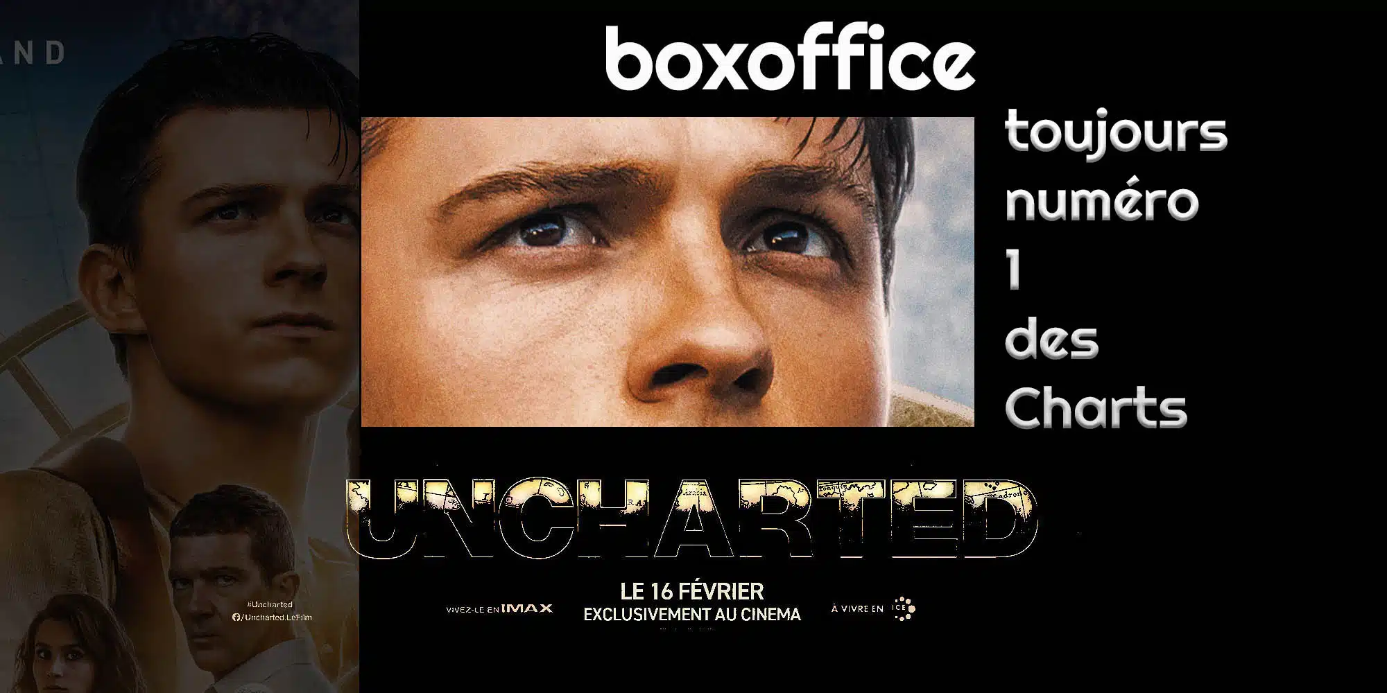 Box-office (23/02/22) : Uncharted