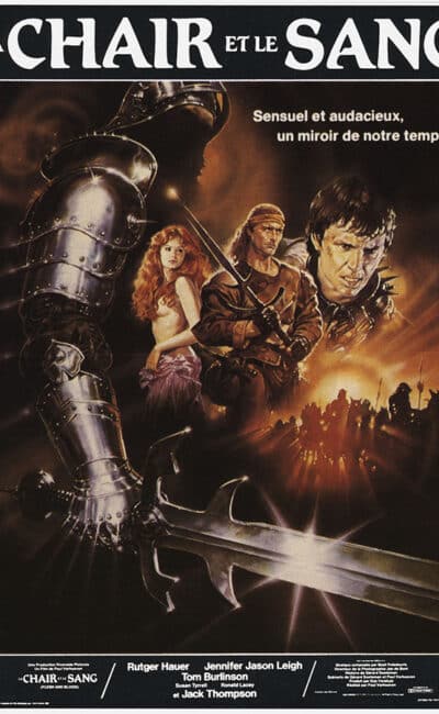 La chair et le sang, affiche du film de Paul Verhoeven (1985)
