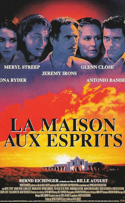 La maison aux esprits de Bille August, affiche française