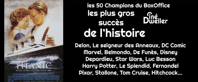 Les 50 champions du box-office en France