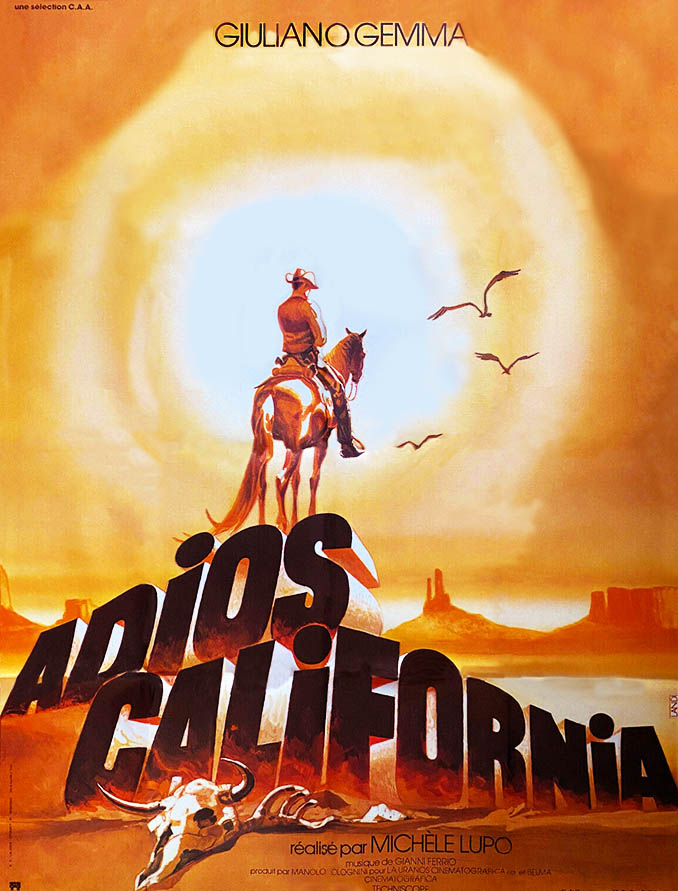 Adios California, affiche du film