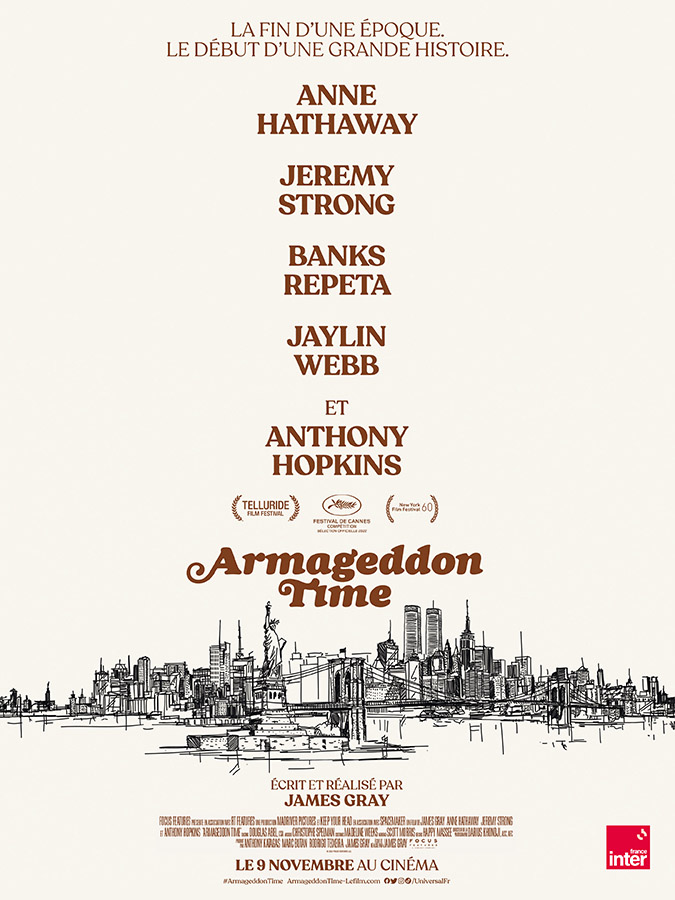 Affiche d'Armageddon Time de James Gray