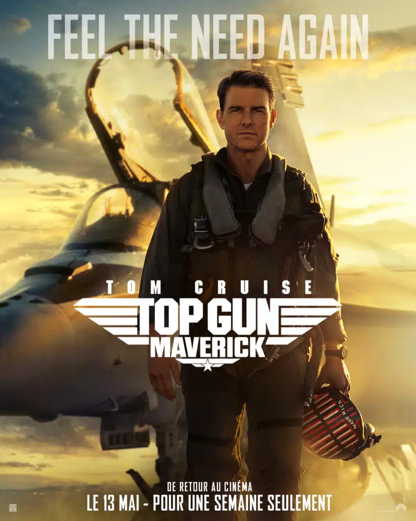 Affiche de Top Gun Maverick, reprise 2026