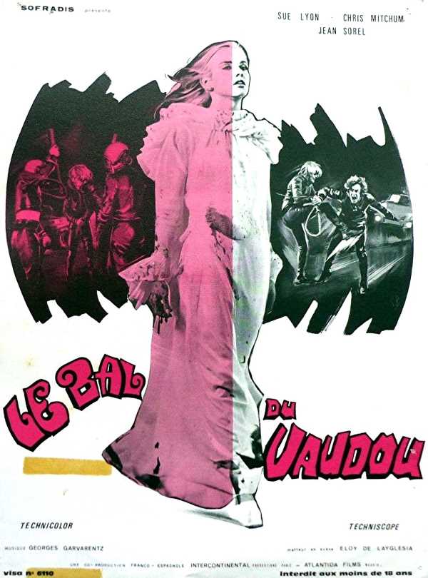 Le bal du vaudou, l'affiche