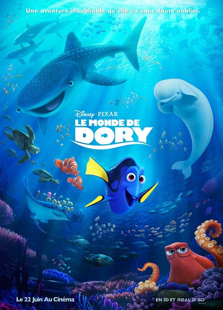 Le monde de Dory affiche