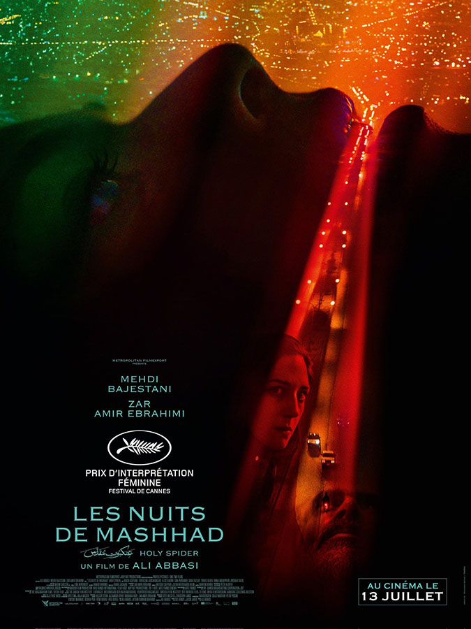 Les nuits de Mashhad, affiche du film d'Ali Abbasi