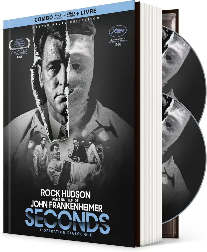 Jaquette du digibook Seconds, l'Opération diabolique, avec Rock Hudson
