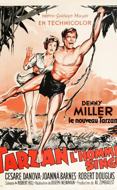 Tarzan l'homme singe de Joseph Newman, avec Joanna Barnes