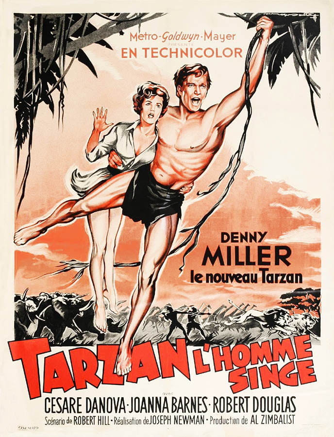 Tarzan l'homme singe de Joseph Newman, avec Joanna Barnes