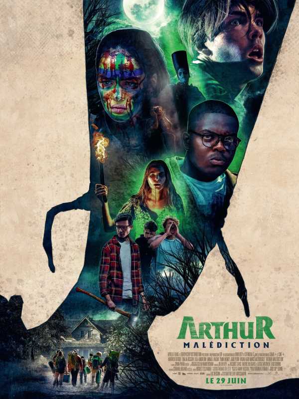 Arthur malédiction, l'affiche