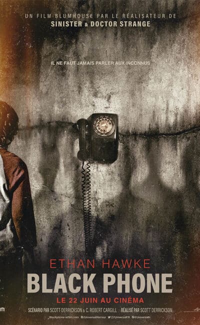 Affiche de Black Phone de Scott Derrickson