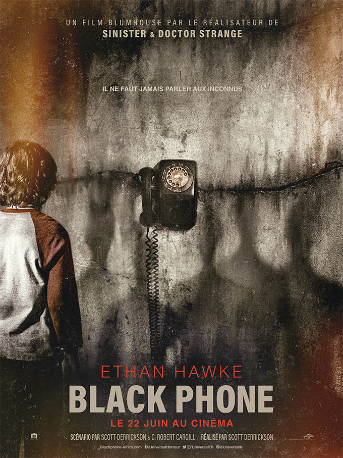 Affiche de Black Phone de Scott Derrickson