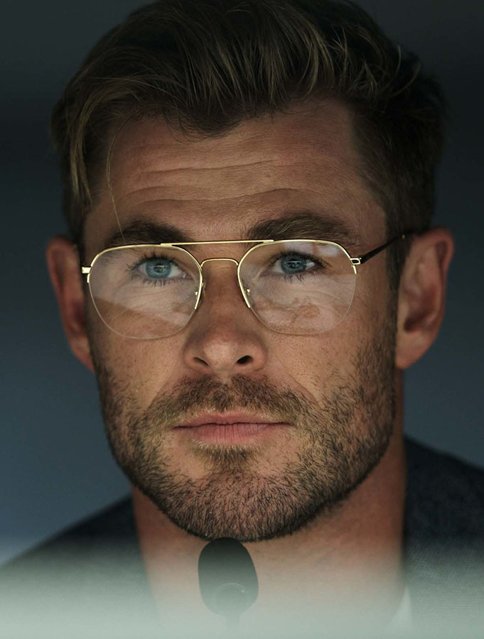 Chris Hemsworth dans Spiderhead