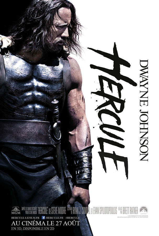 Affiche du film Hercule (2014) de Brett Ratner, avec Dwayne Johnson