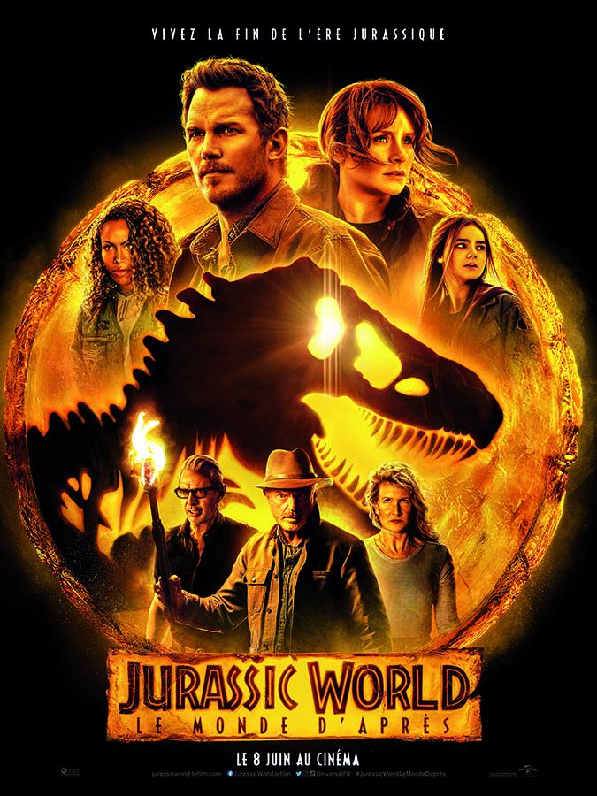 Affiche de Jurassic World le monde d'après