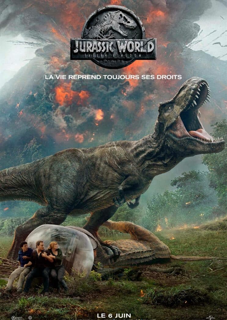 Jurassic World Fallen Kingdom, affiche du film