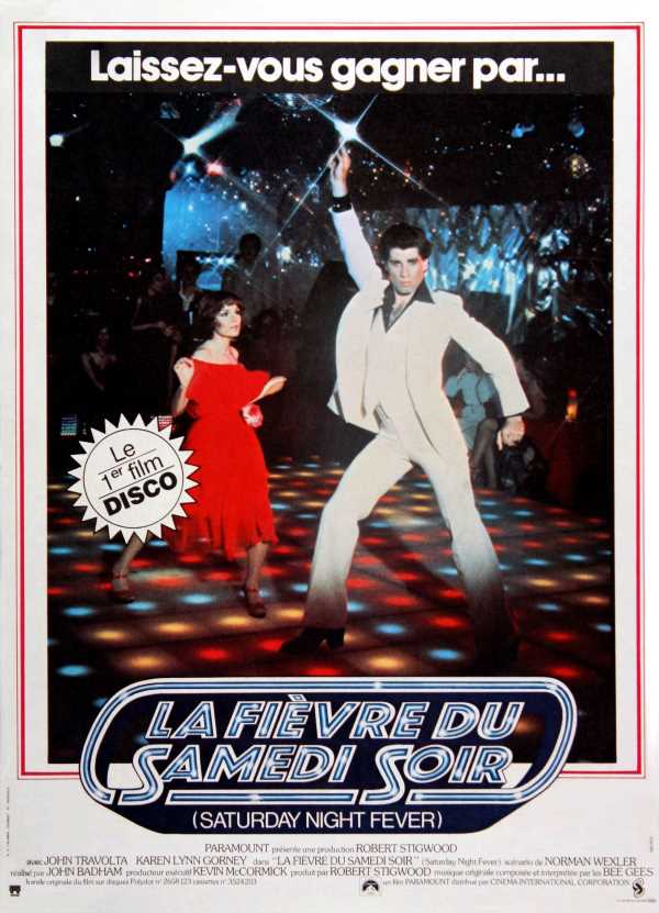 La fièvre du samedi soir, l'affiche