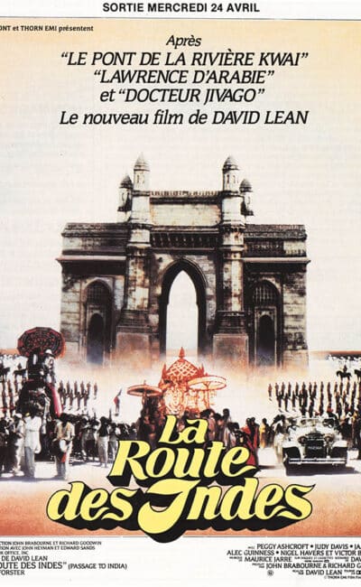 La route des indes, affiche du film de David Lean, par Landi