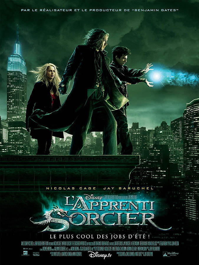 L'apprenti sorcier, affiche du film de Jon Turteltaub