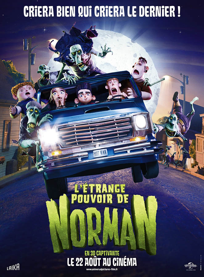 L'Etrange pouvoir de Norman, affiche française