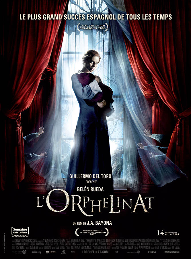 L'Orphelinat, affiche du film de Juan Antonio Bayona
