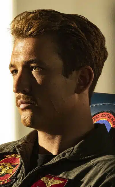 Miles Teller dans Top Gun Maverick
