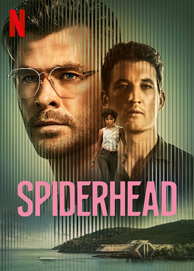 Spiderhead, affiche du film de Joseph Konsinski avec Chris Hemsworth