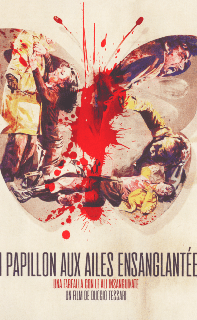 Un papillon aux ailes ensanglantées, blu-ray édité par Le Chat Qui Fume