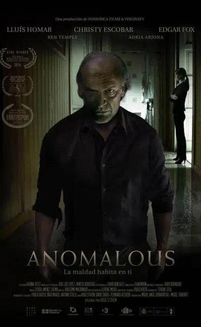 Lluis Homar dans Anomalous (affiche)