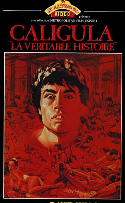 Jaquette vhs de Caligula, la véritable histoire de David Hill en Hollywood Vidéo