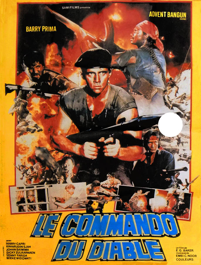 Le commando du diable avec Barry Primo, affiche